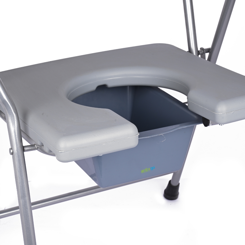 Commode Chair with Armrest