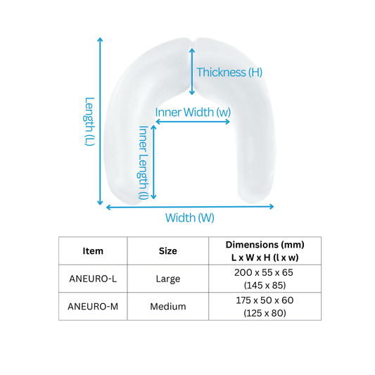 Gel Base for Metallic Neurohead Frame