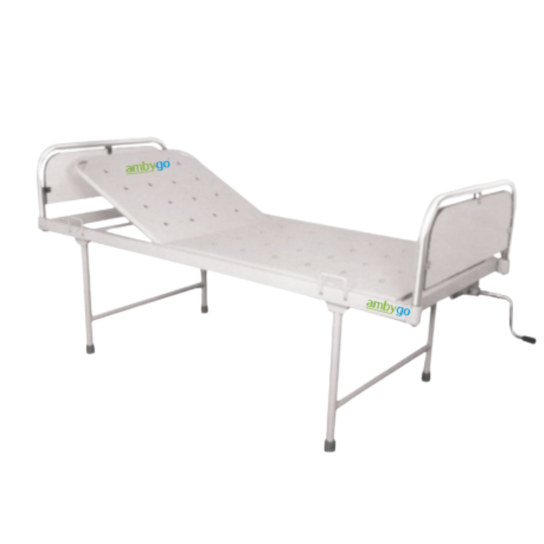 Hospital Semi Fowler Bed Deluxe (SS Panels)