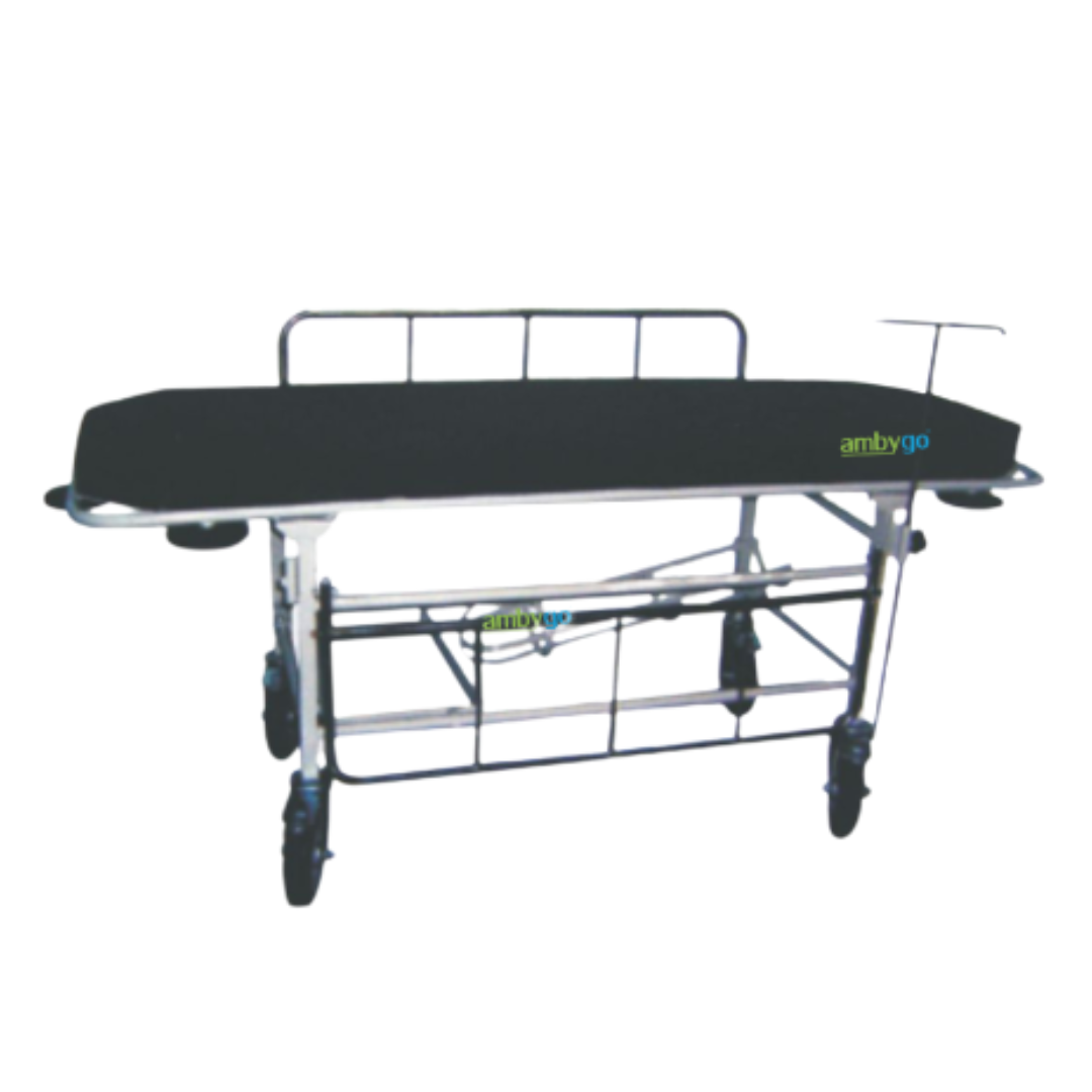 Stretcher on Trolley with Mattress