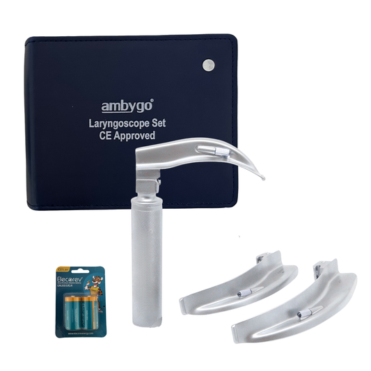 Premium LED Adult Laryngoscope Set