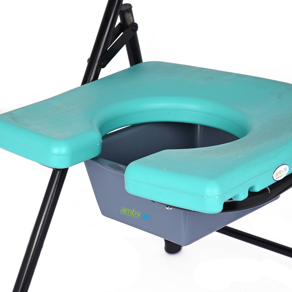 Commode Chair without Armrest