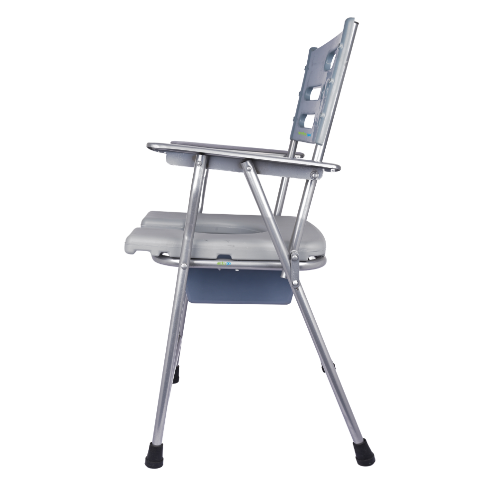 Commode Chair with Armrest