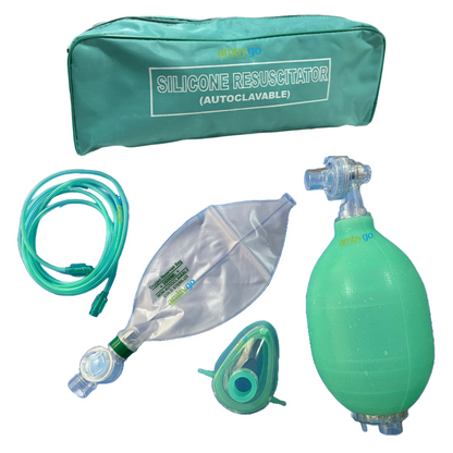 Silicone Resuscitator (Ambu Type Bag)