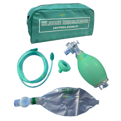 Silicone Resuscitator (Ambu Type Bag)