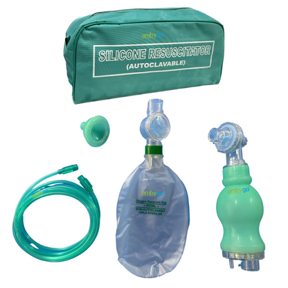 Silicone Resuscitator (Ambu Type Bag)