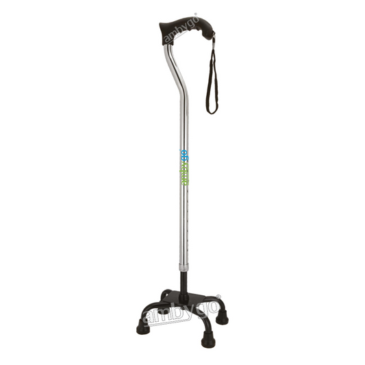 Ambygo® Walking Stick Aluminium Quadripod
