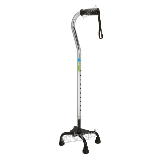 Ambygo® Walking Stick Aluminium Quadripod