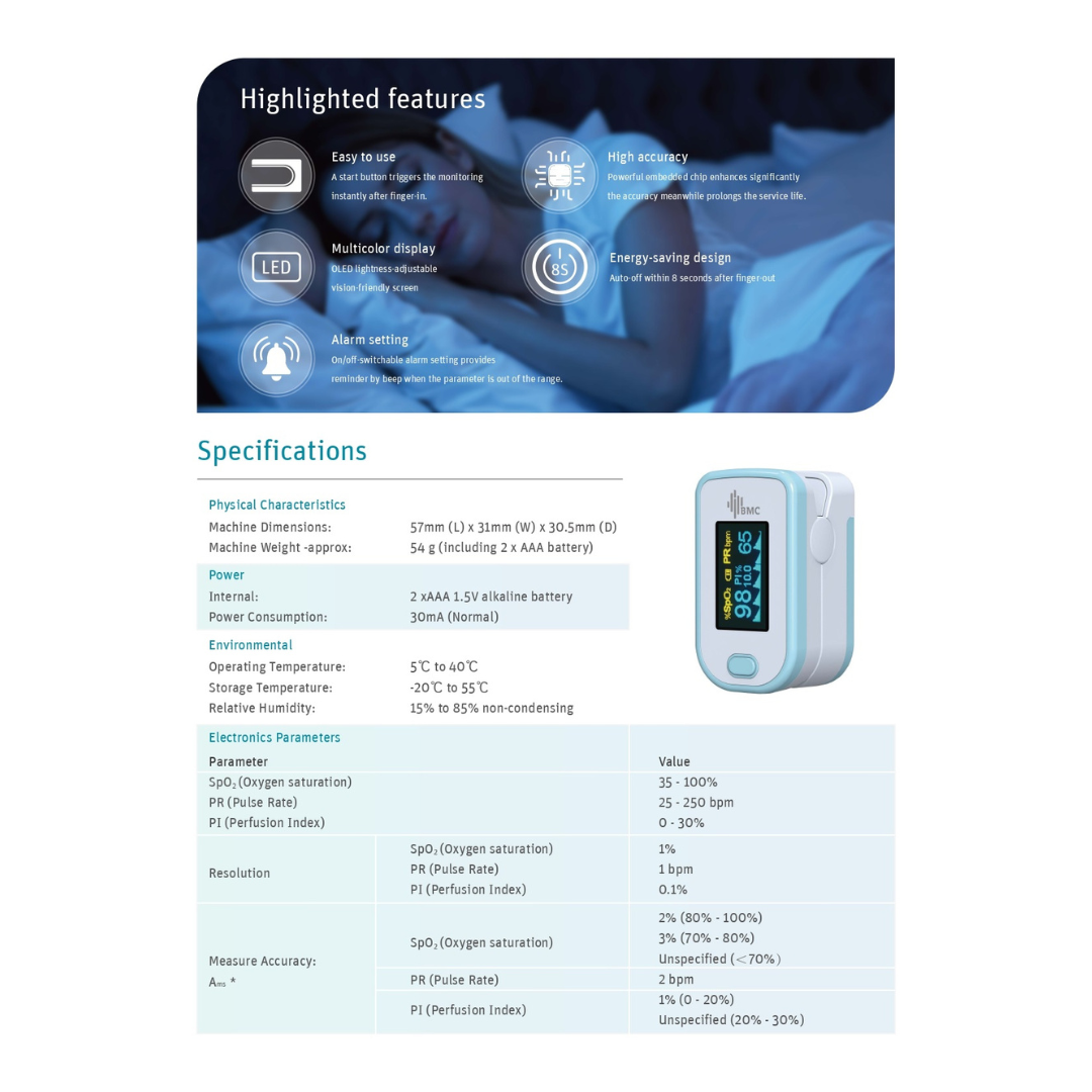 BMC Pulse Oximeter