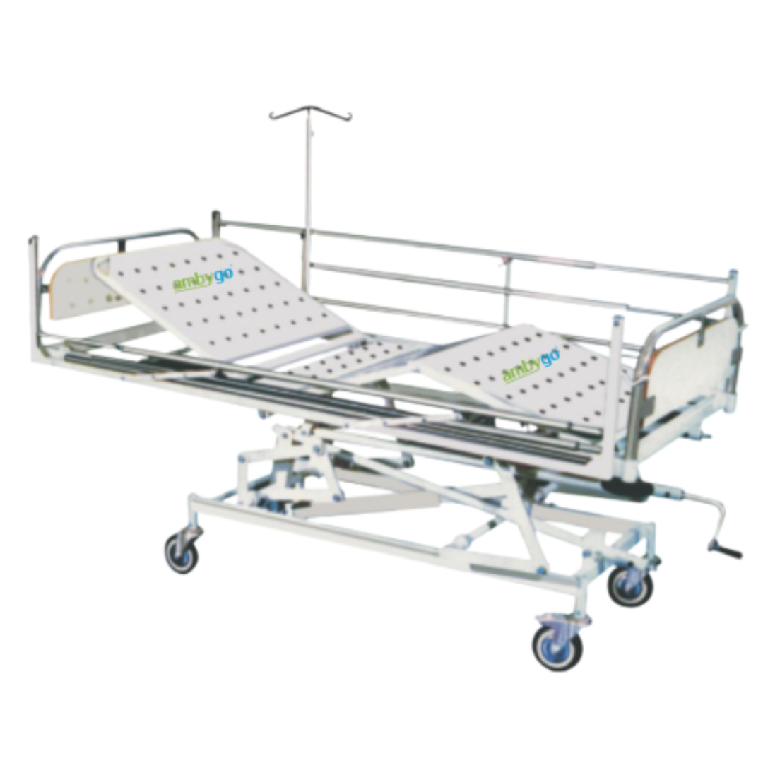 Hospital Fowler Bed (SS Bows – Deluxe)