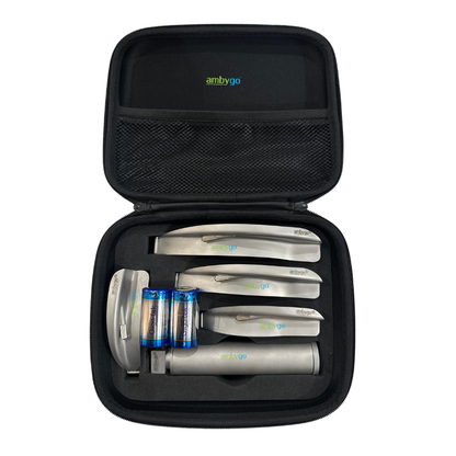 LED Laryngoscope Set - Black Case