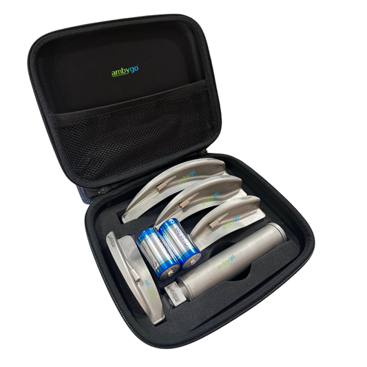LED Laryngoscope Set - Black Case
