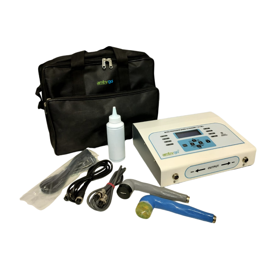 Microprocessor Based Ultrasonic 1 &3 Mhz