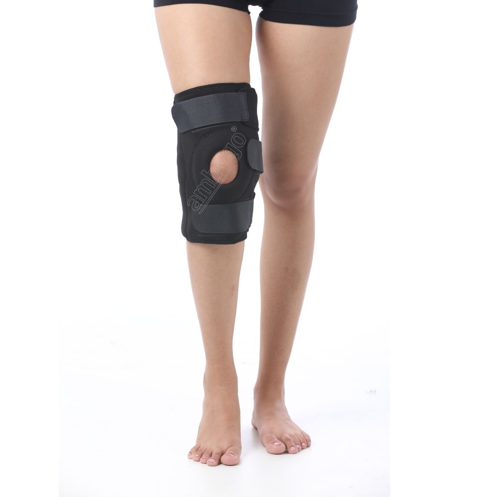 Elastic Knee support with Hinges