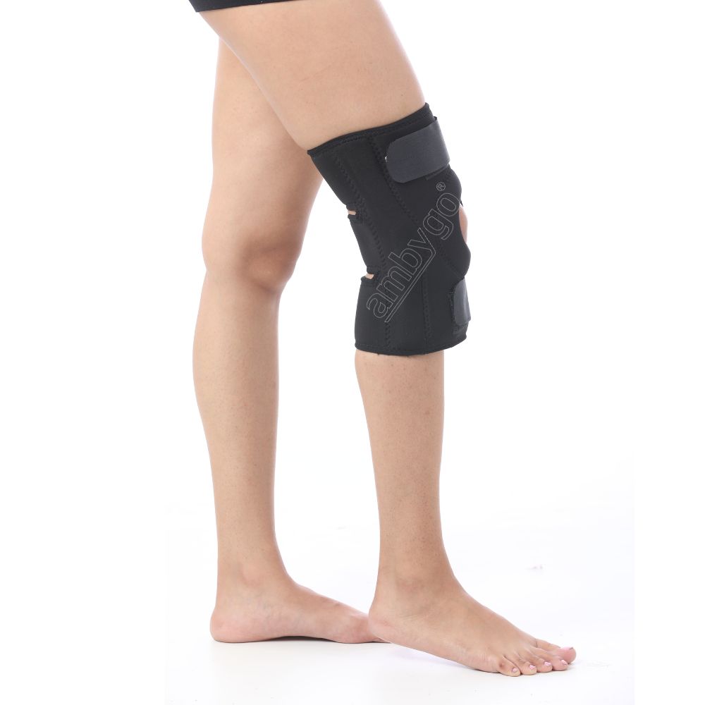 Elastic Knee support with Hinges