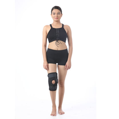 Elastic Knee support with Hinges