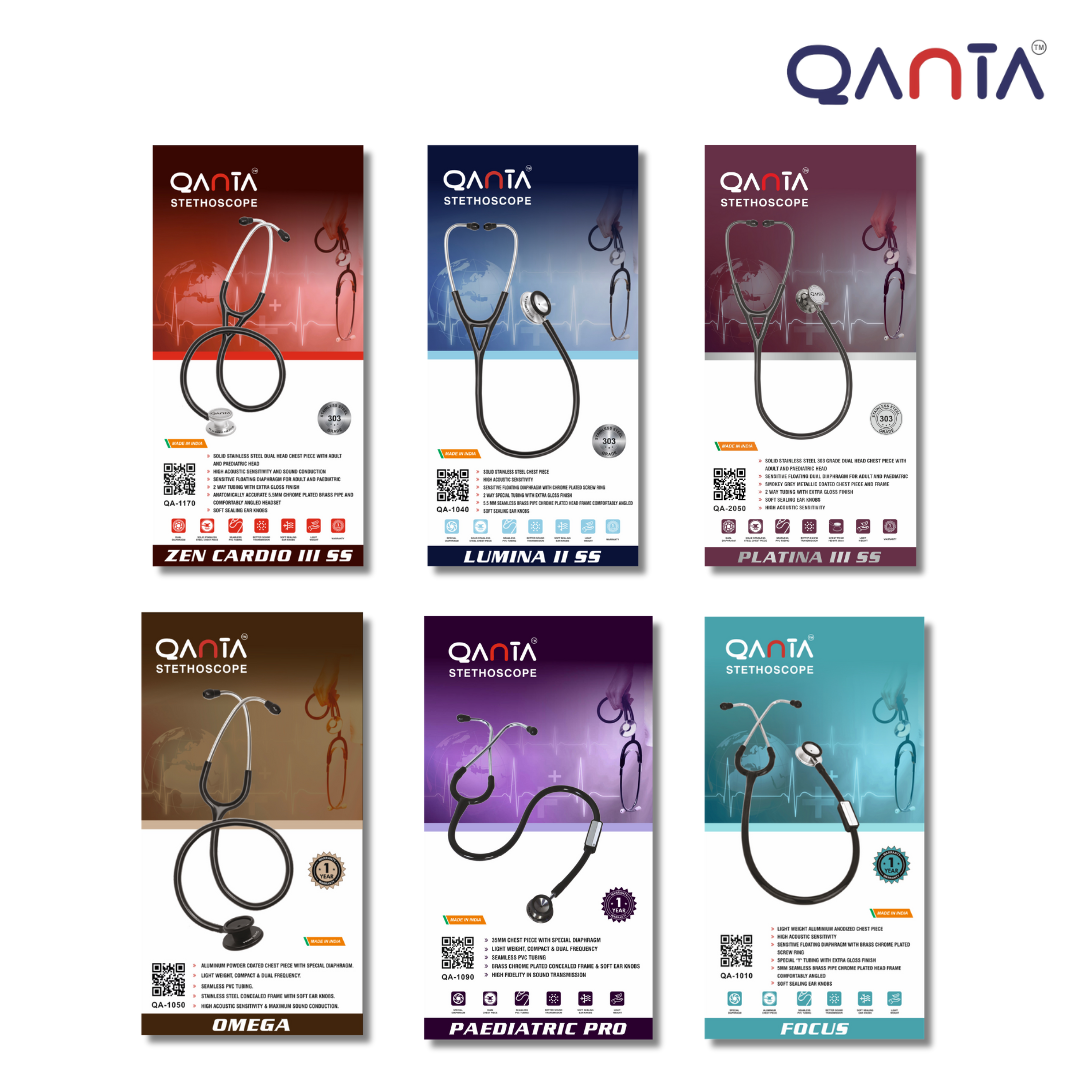 QANTA Stethoscope ZEN CARDIO III SS