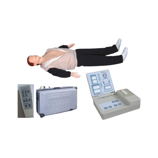 Advanced Adult CPR Training Manikin with Monitor and Printer CPR