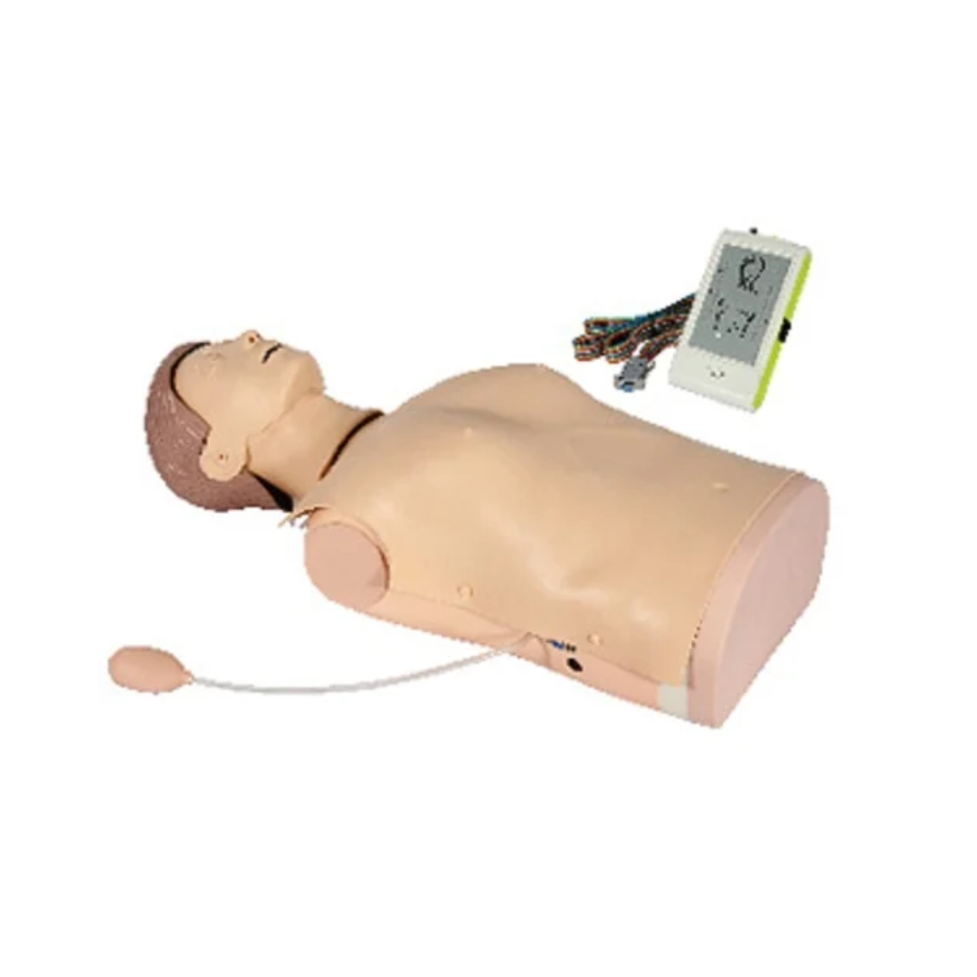 Half Body CPR Training Manikin With Monitor