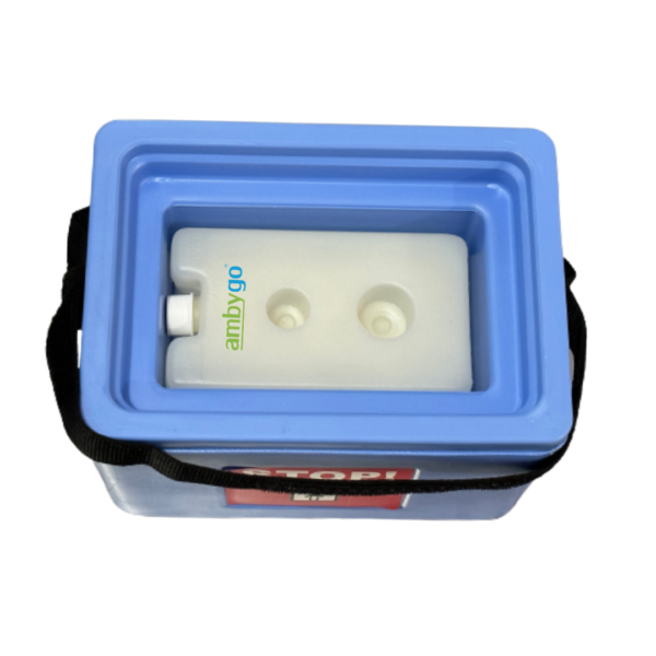 Ambygo® Vaccine Carrier with 2 Ice packs (0.8 Ltrs.)