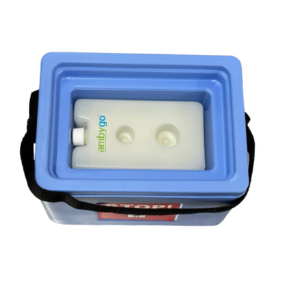 Ambygo® Vaccine Carrier with 2 Ice packs (0.8 Ltrs.)
