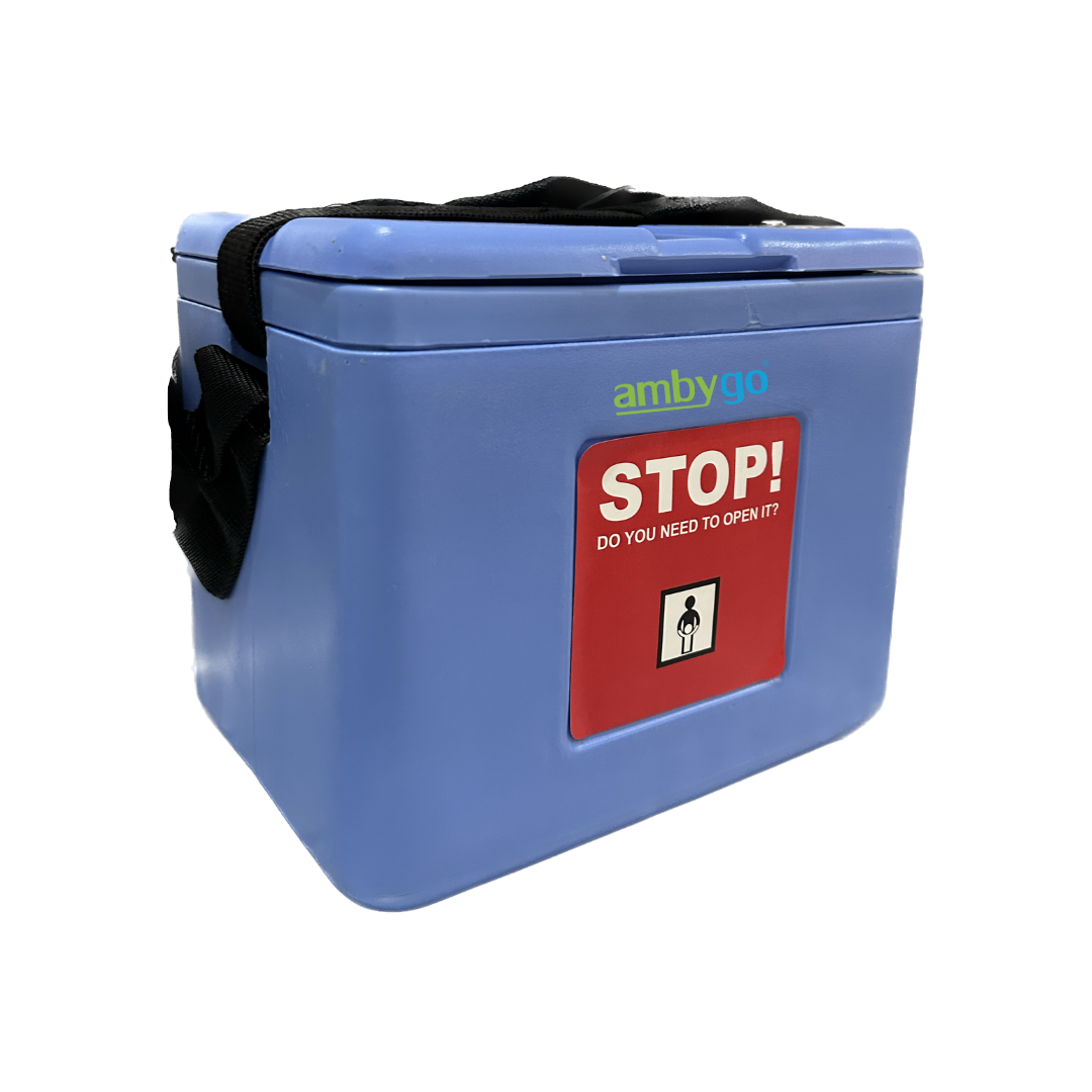 Ambygo® Vaccine Carrier with 2 Ice packs (0.8 Ltrs.)