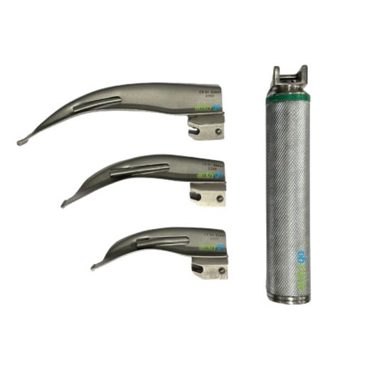 Fiber Optic Laryngoscope Set