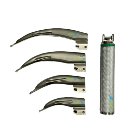 Fiber Optic Laryngoscope Set