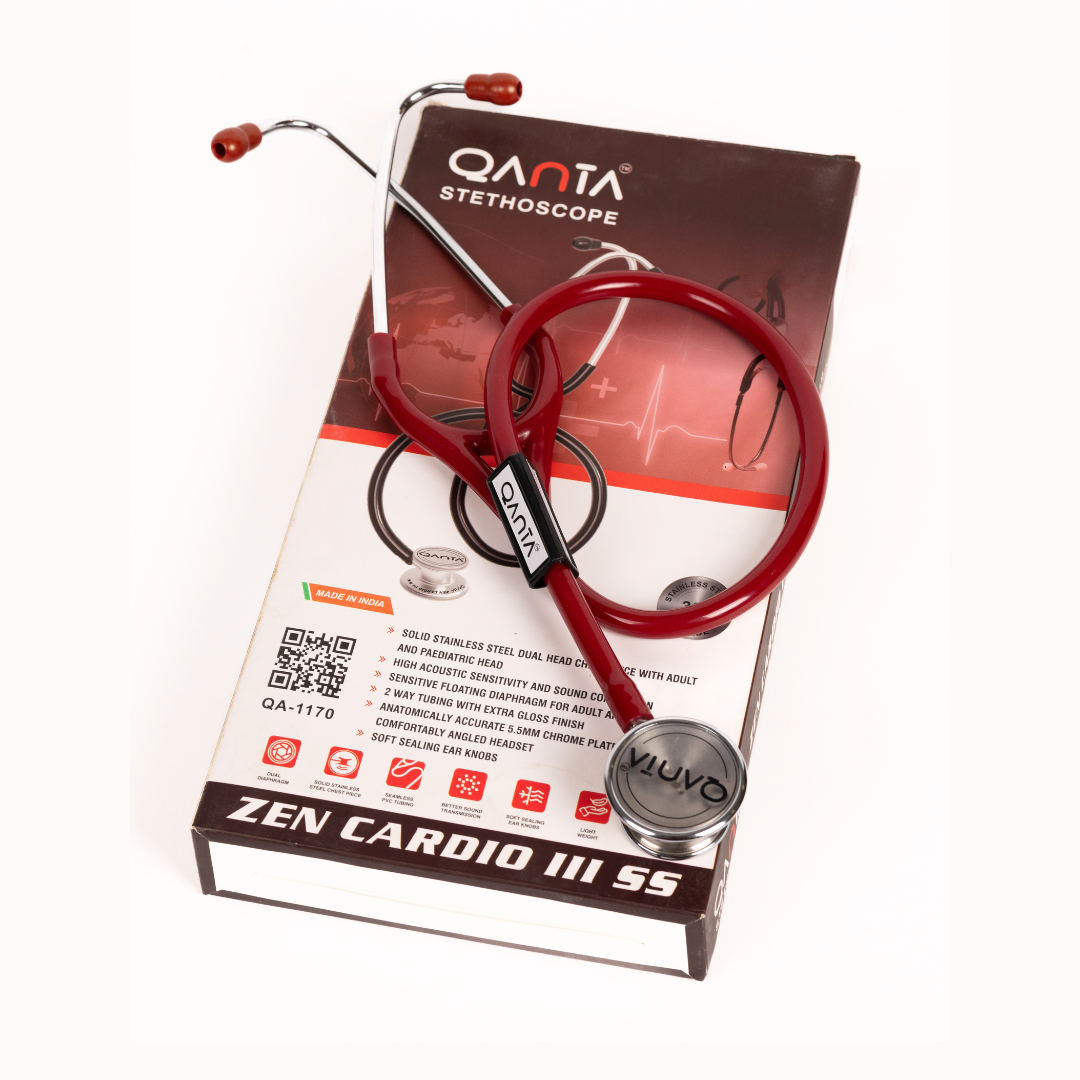 QANTA Stethoscope ZEN CARDIO III SS