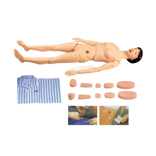Full Functional Male Nursing Manikin (Unisex with Organs)